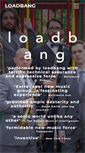 Mobile Screenshot of loadbang.com